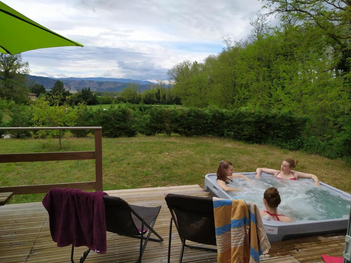 Camping Domaine De Senaud Albon Ngoại thất bức ảnh
