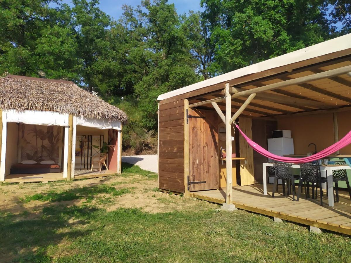 Camping Domaine De Senaud Albon Ngoại thất bức ảnh