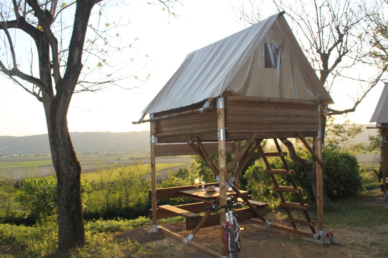 Camping Domaine De Senaud Albon Ngoại thất bức ảnh