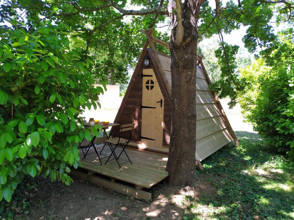 Camping Domaine De Senaud Albon Ngoại thất bức ảnh